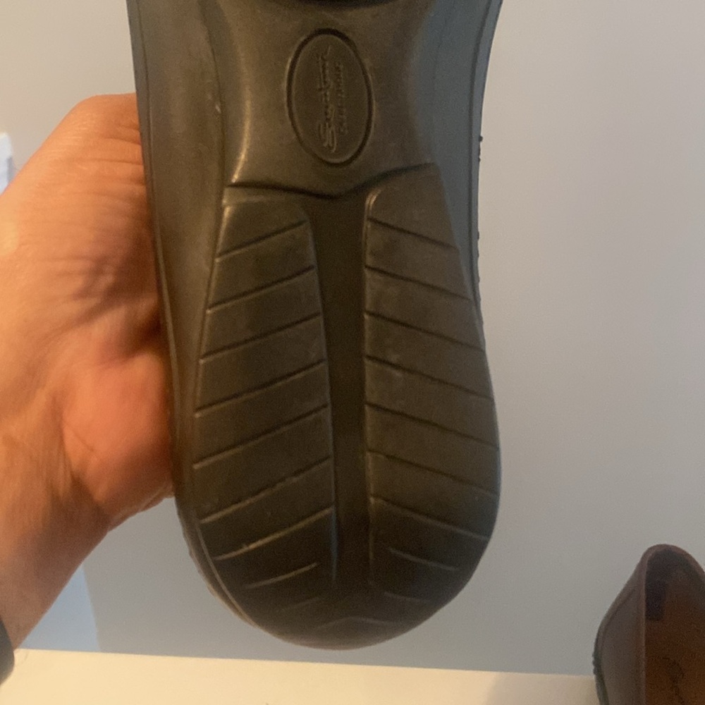 Pair of Santoni Shoes in brown, size 10.5 Like New condition Maybe worn once - Picture 6 of 11